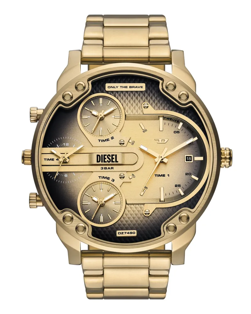 Diesel Mr. Daddy Slim Uhr aus Edelstahl - Uhren - Herren - Gold Gold