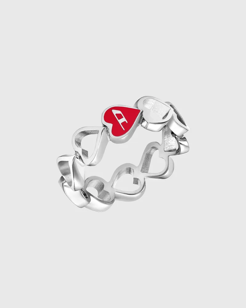 Diesel Edelstahl Bandring - Ringe - Unisex - Silber Silber