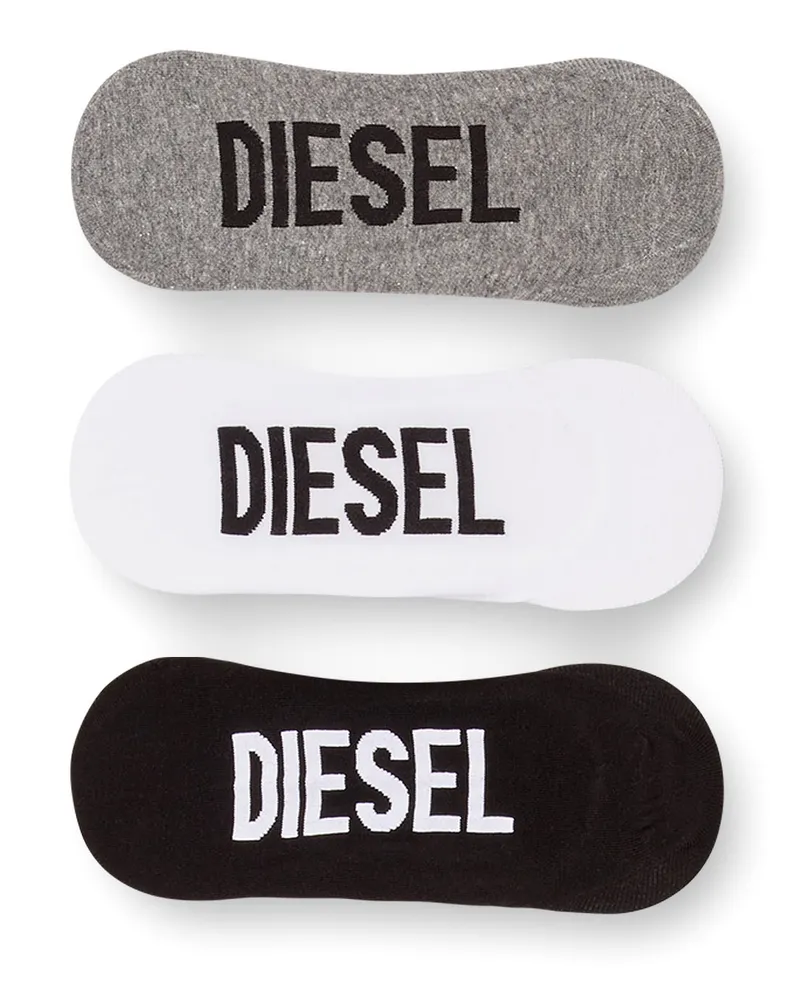 Diesel Unsichtbare Socken im Dreierpack - Socken - Herren - Bunt Bunt
