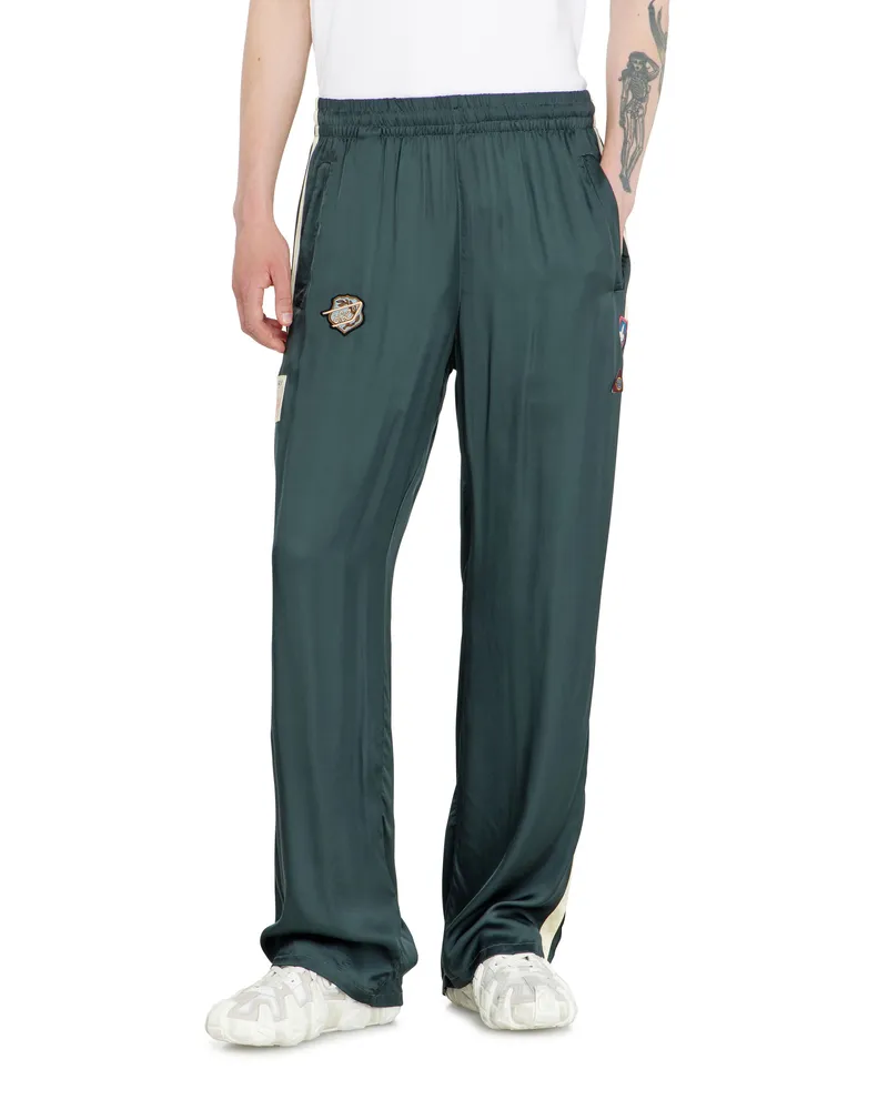 Diesel Satinhose mit patches - Hosen - Herren - Grün Grün