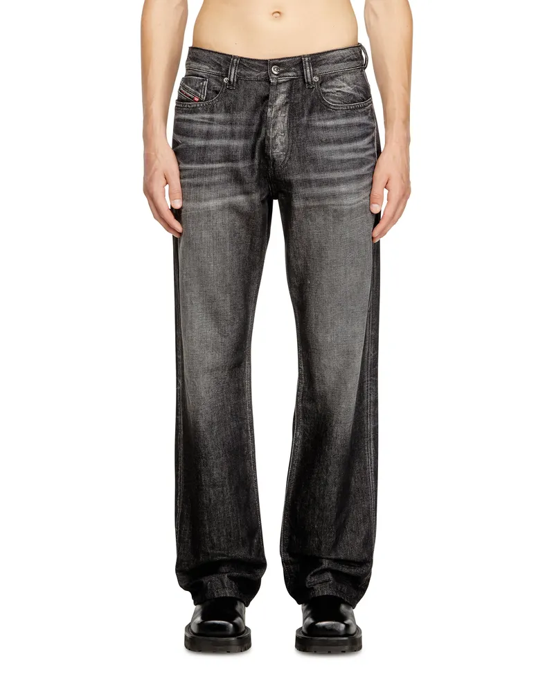 Diesel Relaxed Jeans - 1980 D-Eeper - Jeans - Herren - Schwarz Schwarz