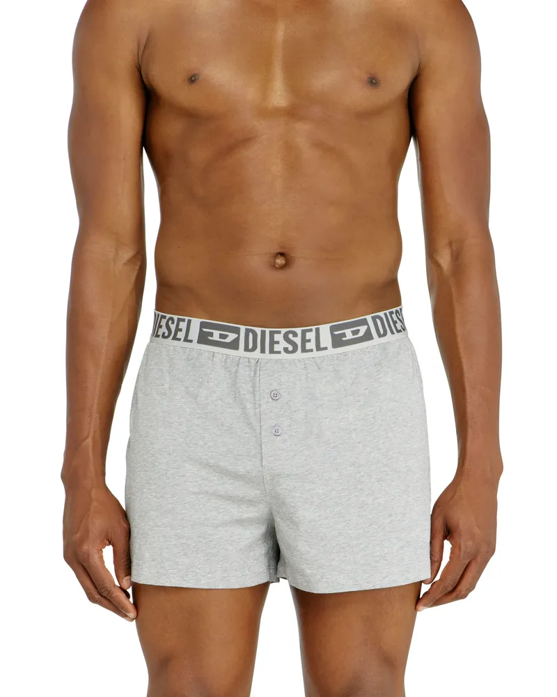 Diesel Boxershorts aus stretch-baumwolle im Zweierpack - Boxershorts - Herren - Grau Grau