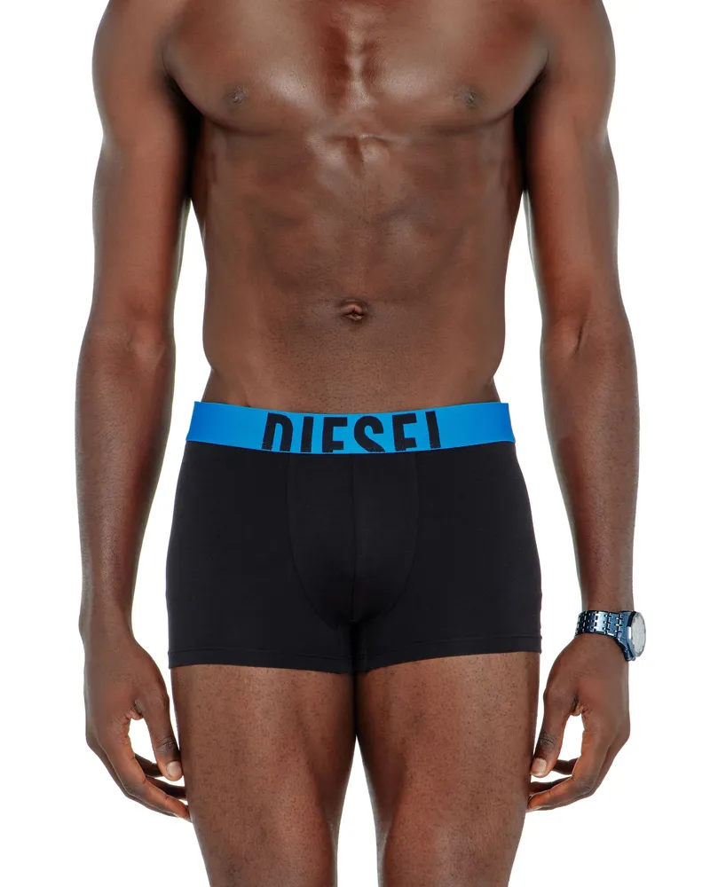 Diesel Retropants im Dreierpack aus Baumwollstretch - Boxershorts - Herren - Schwarz Schwarz
