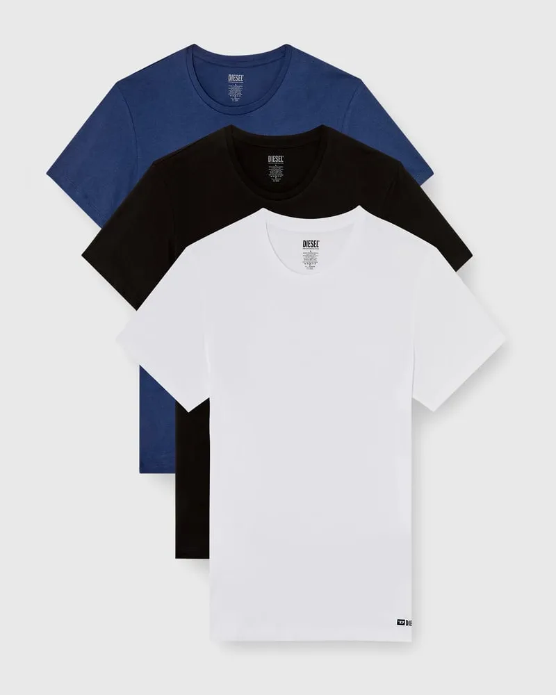 Diesel T-Shirts im Dreierpack - Oberteile - Herren - Bunt Bunt