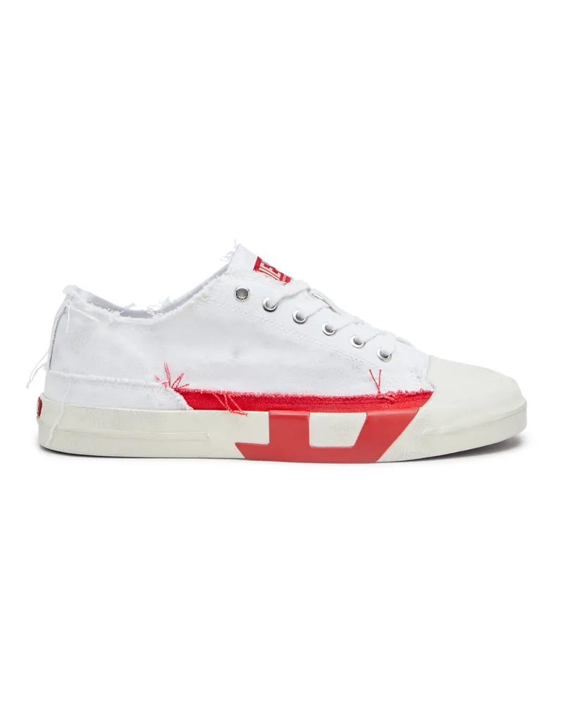 Diesel S-D-Verse-Canvas-Sneakers mit Schmutz-Effekt - Sneakers - Herren - Bunt Bunt