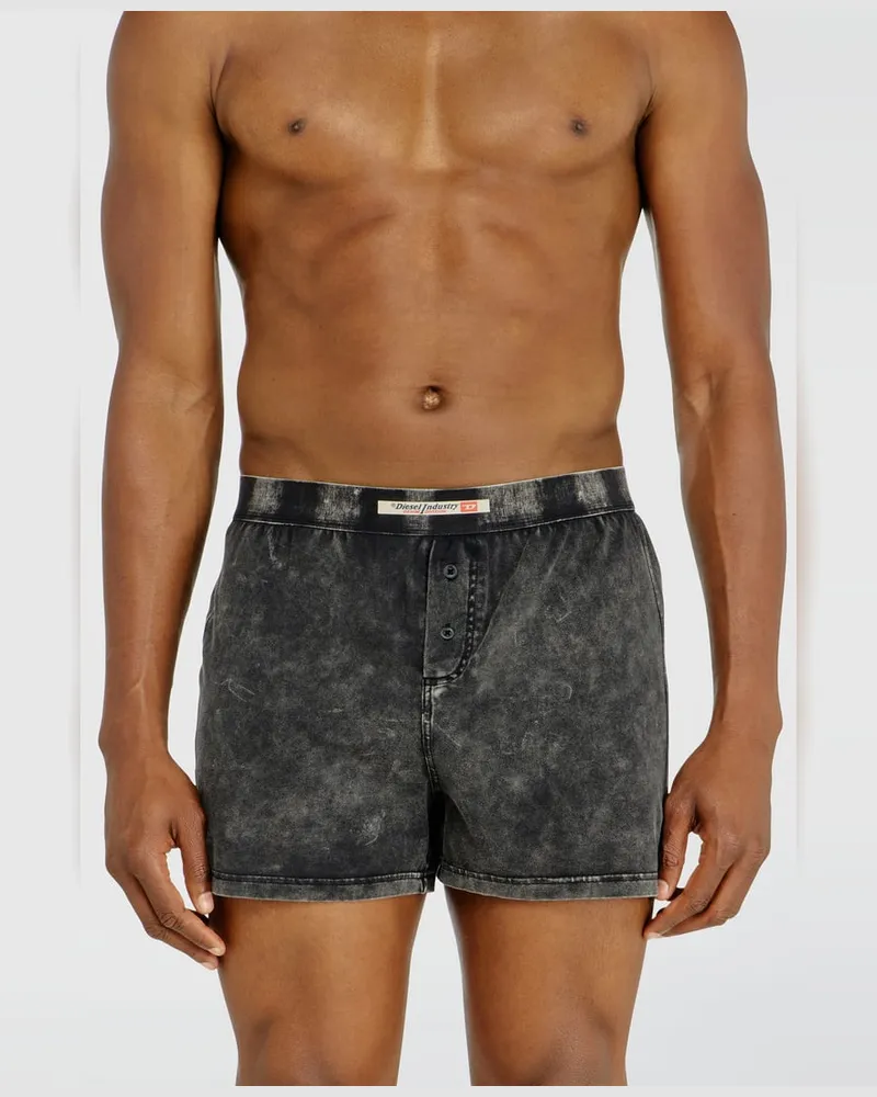 Diesel Boxers aus Baumwolle mit Denim-Effekt - Boxershorts - Herren - Grau Grau
