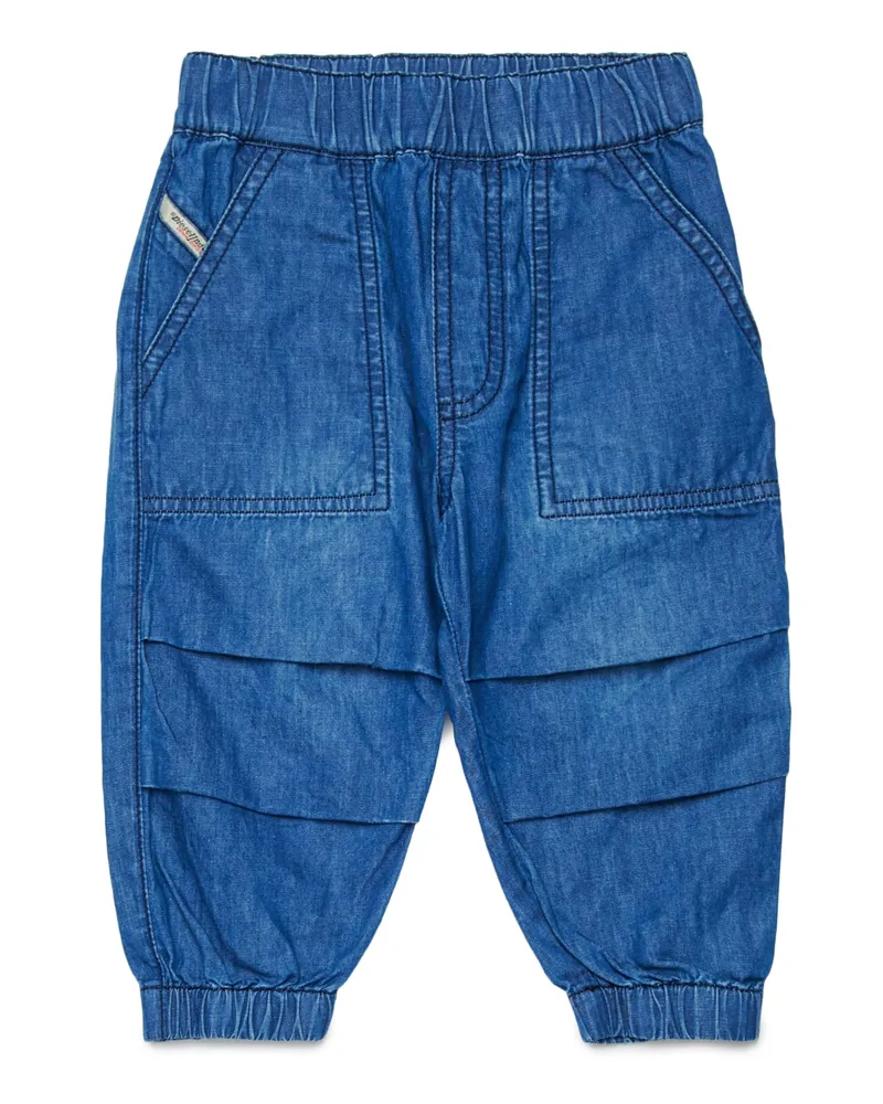 Diesel Lockere Jeans-Pdisb Blau