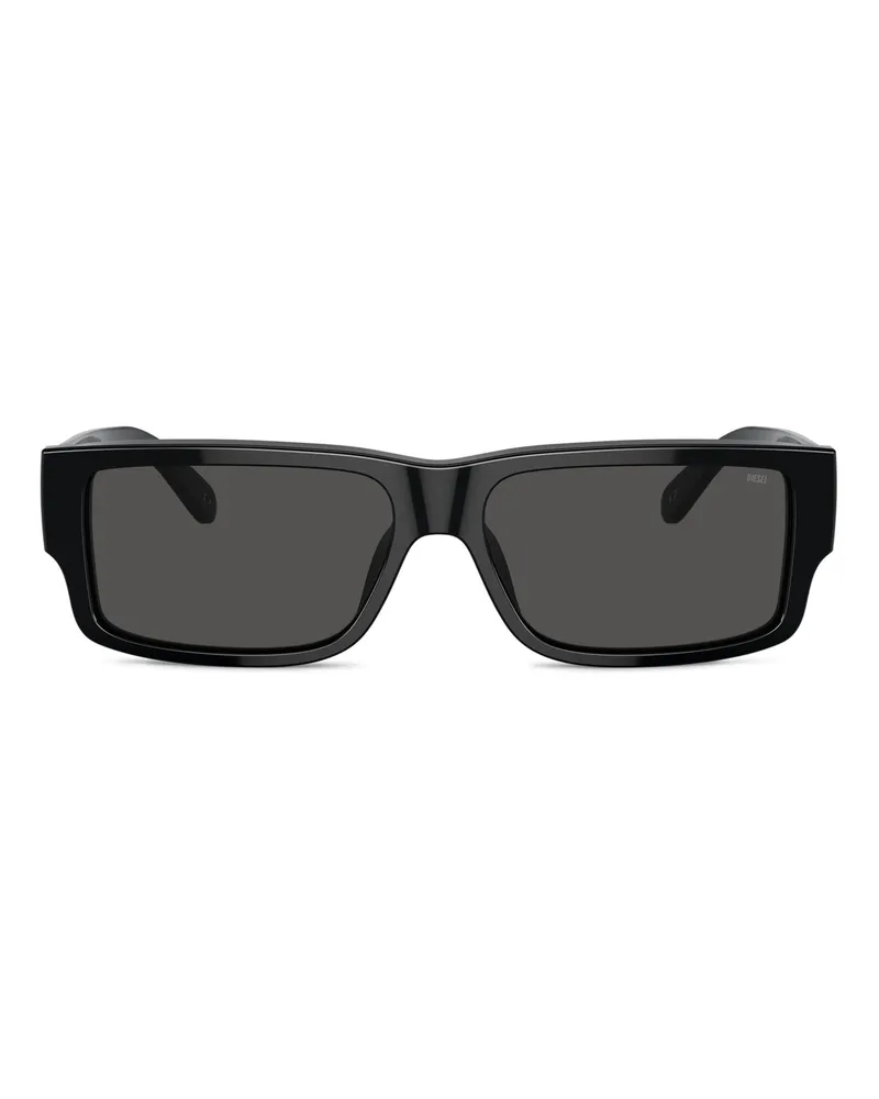 Diesel Rechteckiges Modell Brille - Sonnenbrille - Herren - Grau Grau