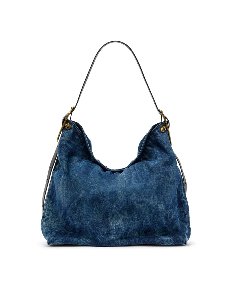 Diesel D-Line-Denim Hobo-Tasche - Schultertaschen - Damen - Blau Blau