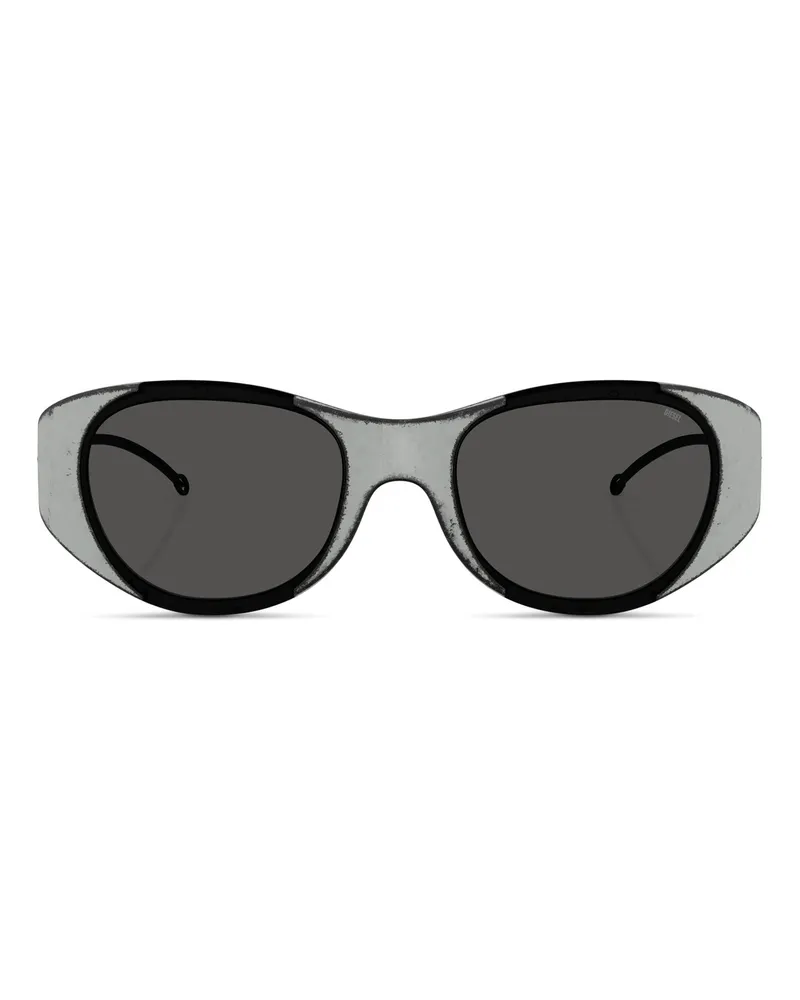 Diesel Ovale Sonnenbrille - Sonnenbrille - Unisex - Bunt Bunt