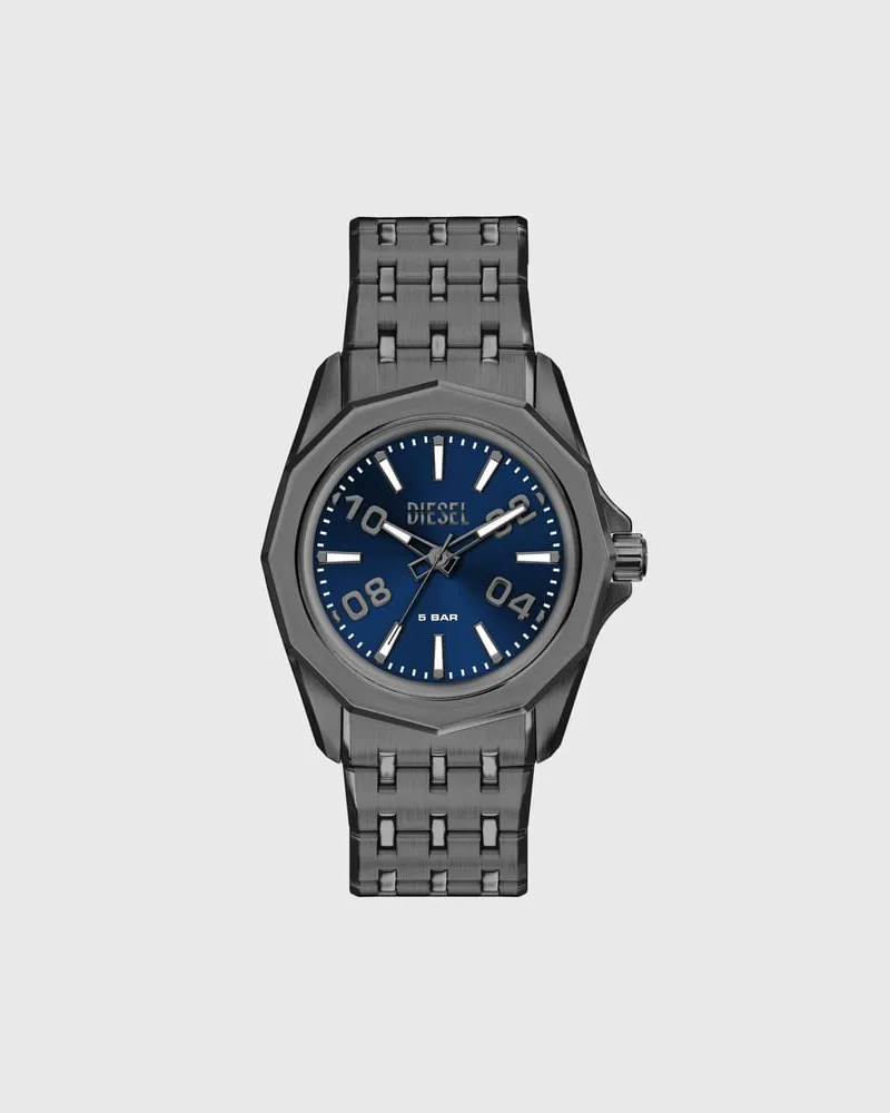 Diesel Stinger gunmetal Edelstahl-Uhr - Uhren - Herren - Grau Grau