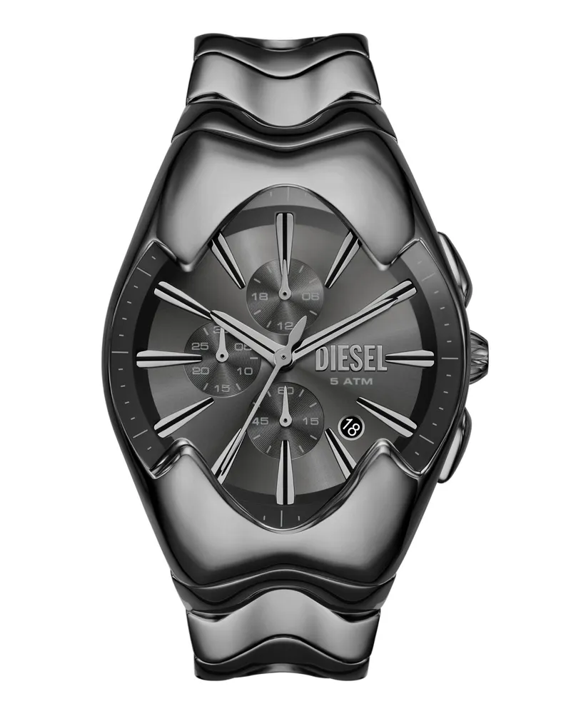 Diesel Mercurial Armbanduhr aus Edelstahl - Uhren - Herren - Grau Grau
