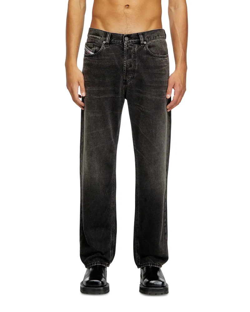 Diesel Regular Jeans - 2024 D-Macs - Jeans - Herren - Schwarz Schwarz