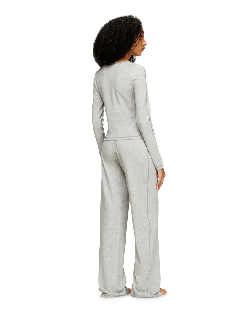 Diesel Pyjamas aus Stretch-Baumwolle - Pyjamas - Damen - Grau Grau