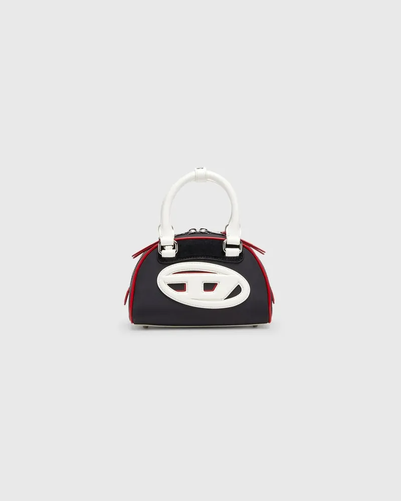 Diesel 1DR Dome-Colourblock-Kleine-Bowling-Tasche - Schultertaschen - Damen - Bunt Bunt