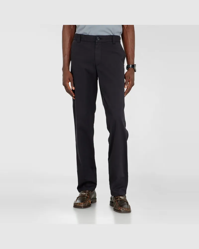 Diesel Baumwollhose mit Nutzschlaufe - Hosen - Herren - Schwarz Schwarz