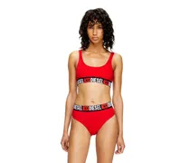 Bralette mit Logoband - BHs - Damen - Rot