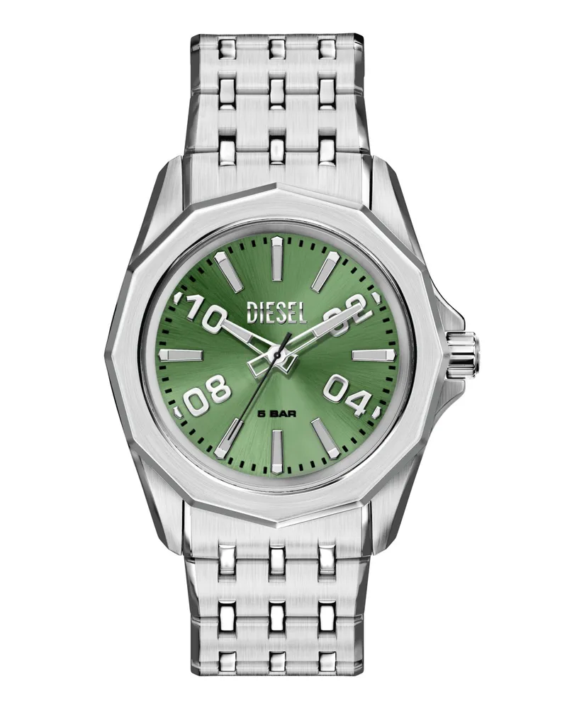 Diesel Stinger Edelstahl-Uhr - Uhren - Herren - Silber Silber