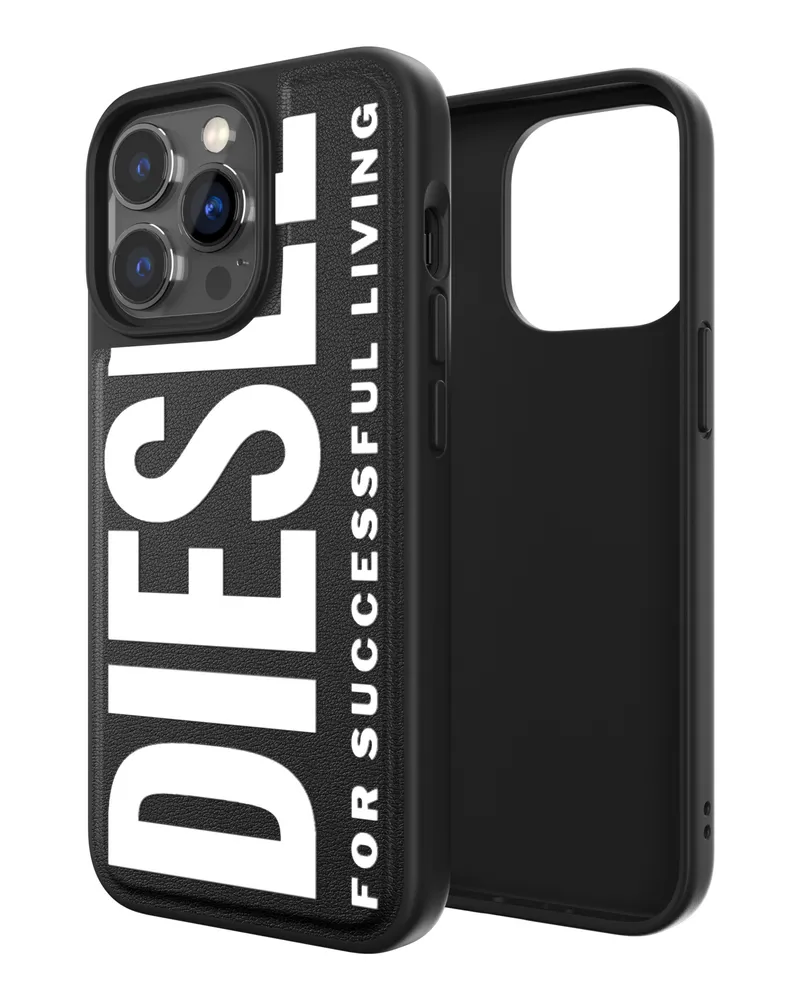 Diesel Handycase für iPhone 13/13 Pro - Schutzhüllen - Unisex - Schwarz Schwarz