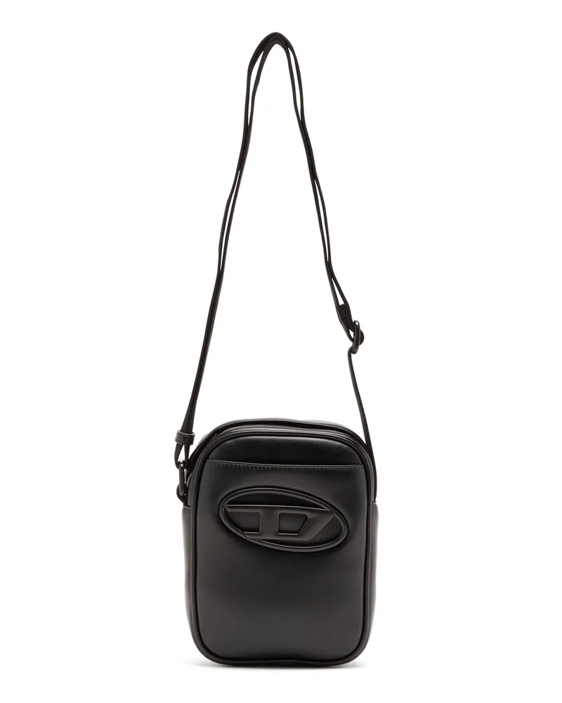 Diesel Holi-D-Crossbody-Tasche aus PU und Neopren - Schultertaschen - Herren - Schwarz Schwarz