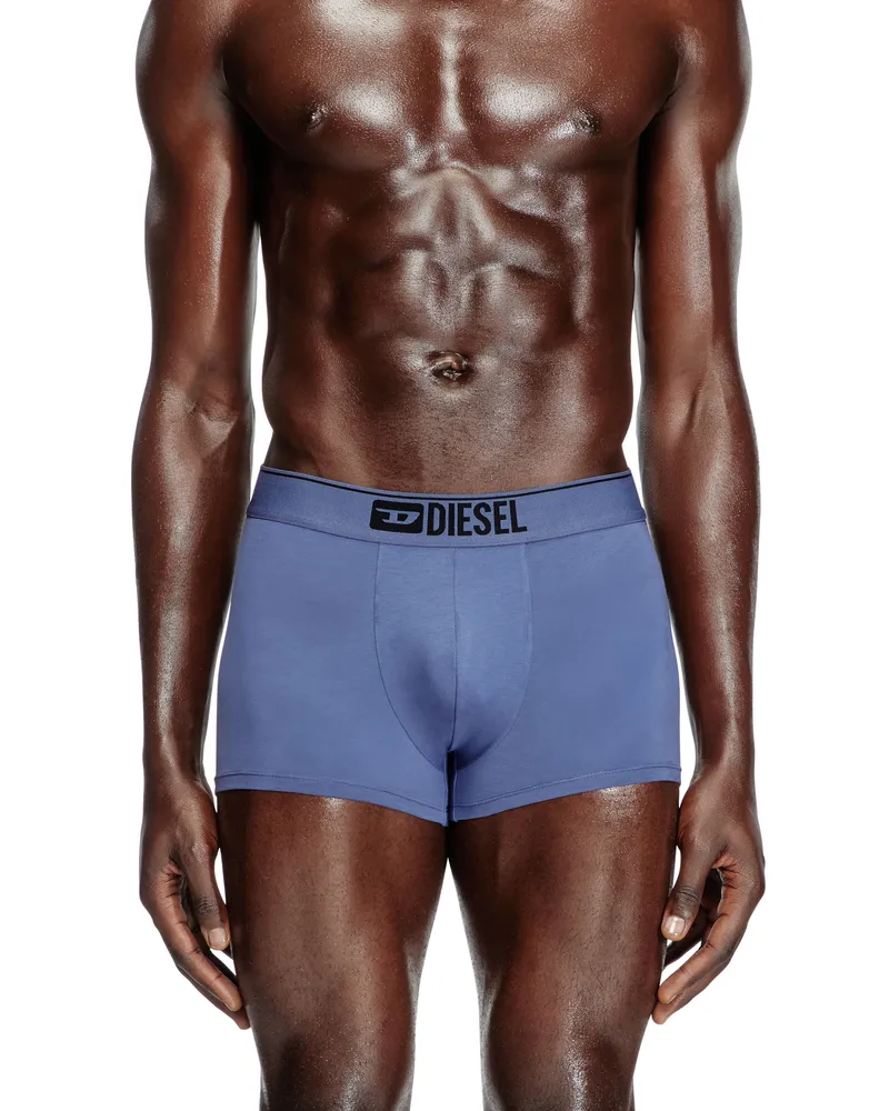 Diesel Einfarbige Retropants im Dreierpack - Boxershorts - Herren - Schwarz Schwarz
