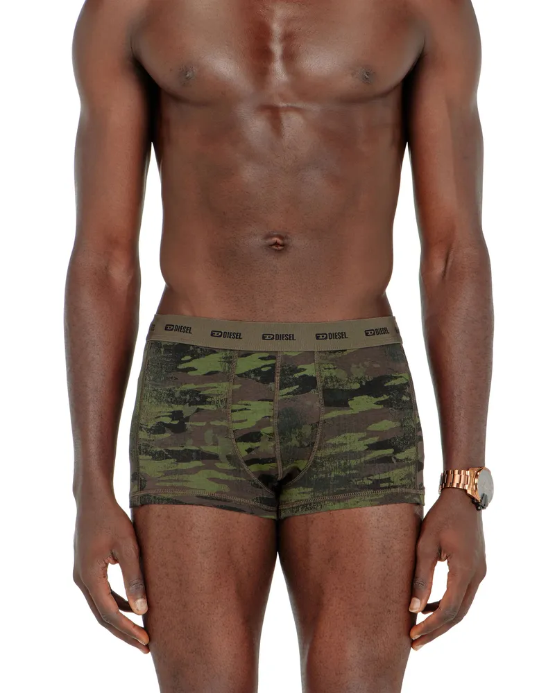 Diesel Einfarbige und Camouflage Retropants im Dreierpack - Boxershorts - Herren - Schwarz Schwarz