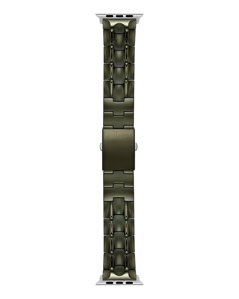 Diesel Edelstahlband für Apple Watch, 42/44/45/49mm - Uhrenarmbänder - Unisex - Schwarz Schwarz