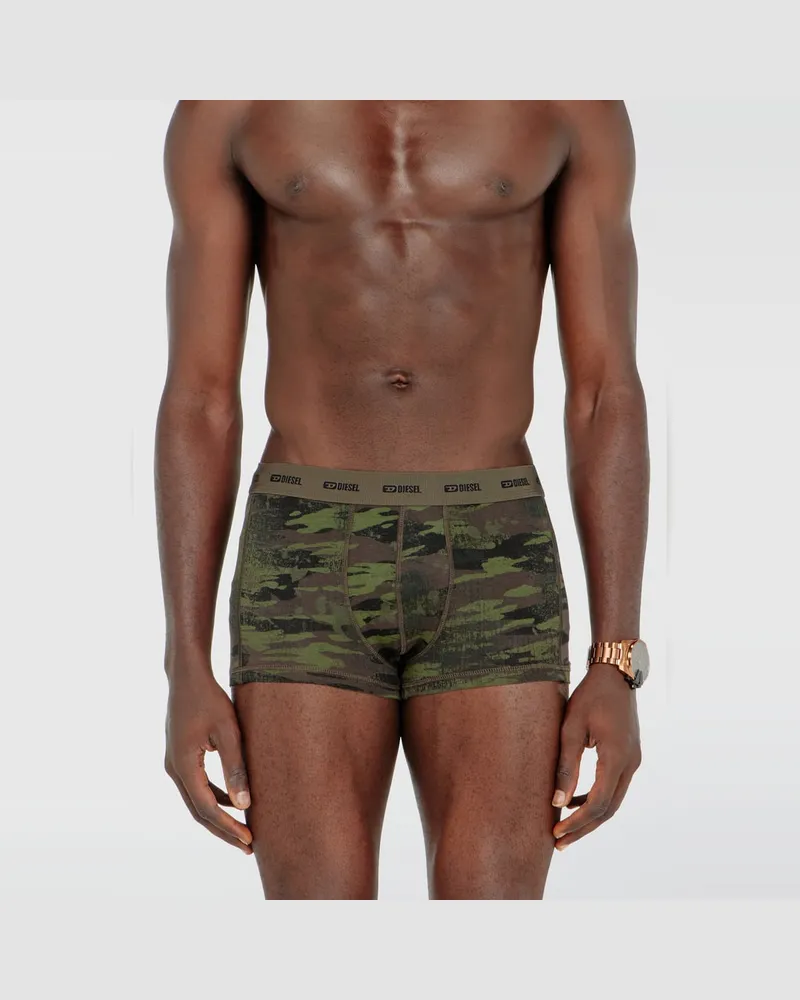 Diesel Einfarbige und Camouflage Retropants im Dreierpack - Boxershorts - Herren - Schwarz Schwarz