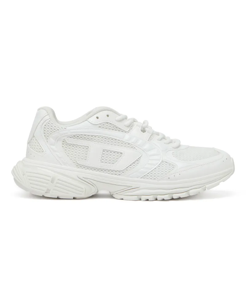 Diesel S-Pro-V-Dense-Sneakers aus Mesh mit Oval D-Logo - Sneakers - Herren - Weiss Weiss