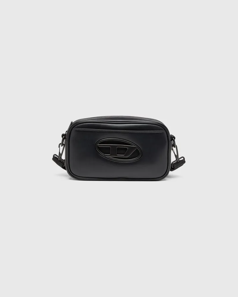 Diesel Holi-D-Camera Bag aus Neopren und PU - Schultertaschen - Herren - Schwarz Schwarz