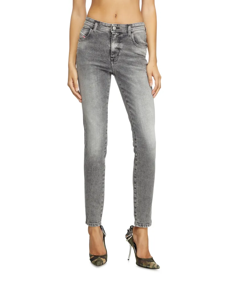 Diesel Skinny Jeans - 2015 Babhila - Jeans - Damen - Grau Grau