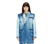 Blazer aus X-Ray-Denim - Denim jacken - Damen - Blau