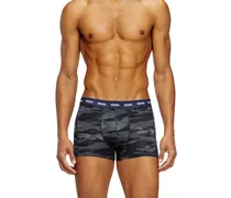 Einfarbige und Camouflage Retropants im Dreierpack - Boxershorts - Herren - Bunt