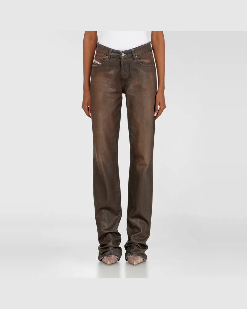 Diesel Regular Jeans Regular Waist D-Heel,, Knopfverschluss 