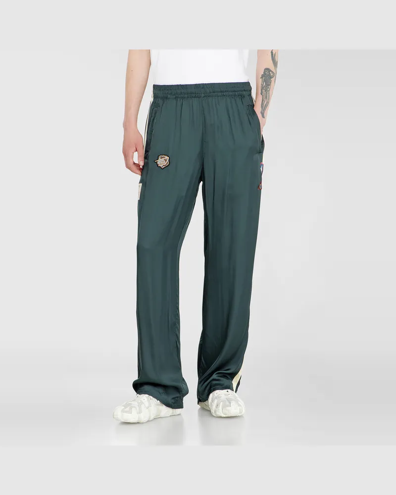 Diesel Satinhose mit patches - Hosen - Herren - Grün Grün