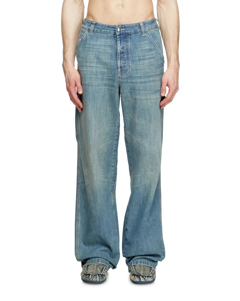 Diesel Relaxed Jeans - D-Livery - Jeans - Herren - Blau Blau