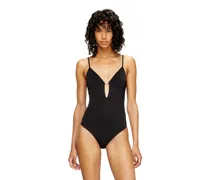 Oval D-Bodysuit - Bodys - Damen - Schwarz