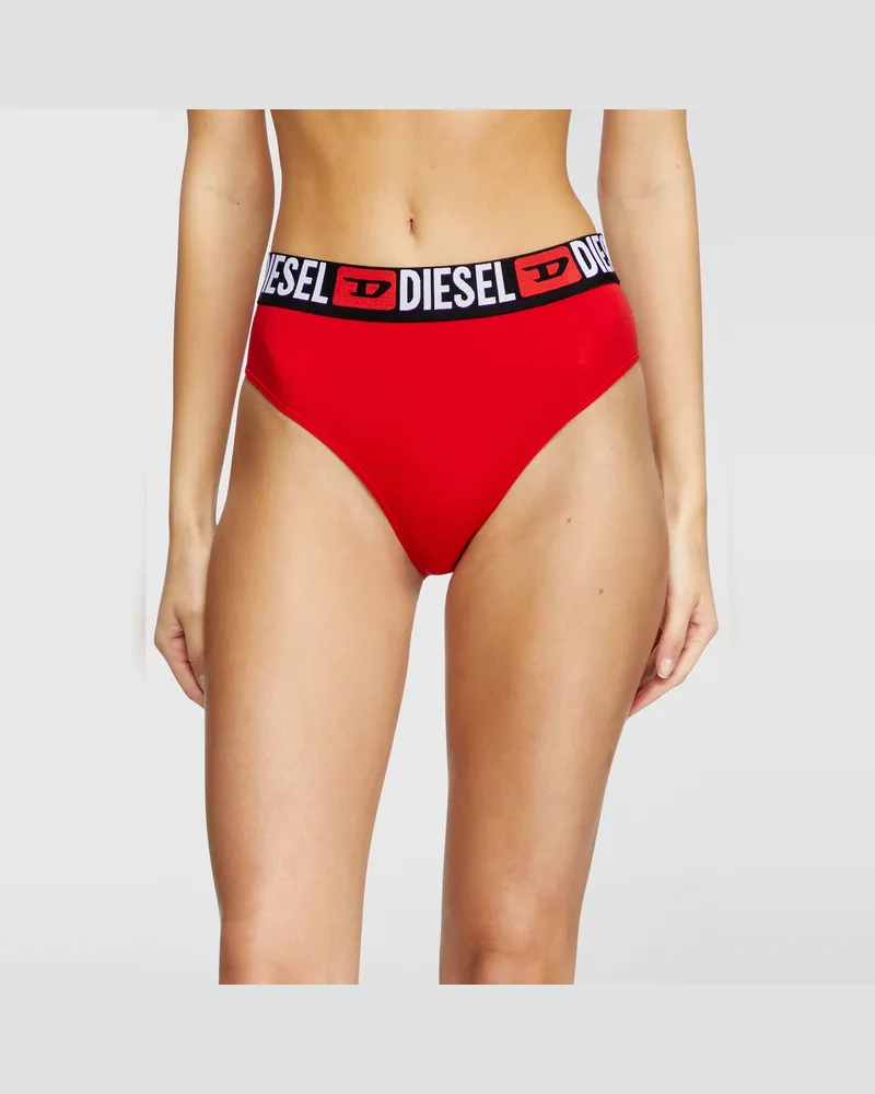 Diesel Slips mit Maxilogo-Bund im Dreierpack - Panties - Damen - Bunt Bunt