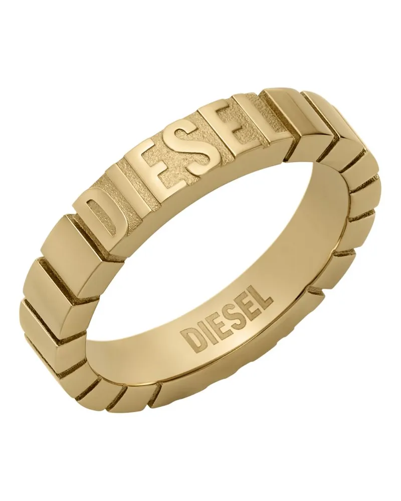Diesel Edelstahlband Ring - Ringe - Unisex - Gold Gold