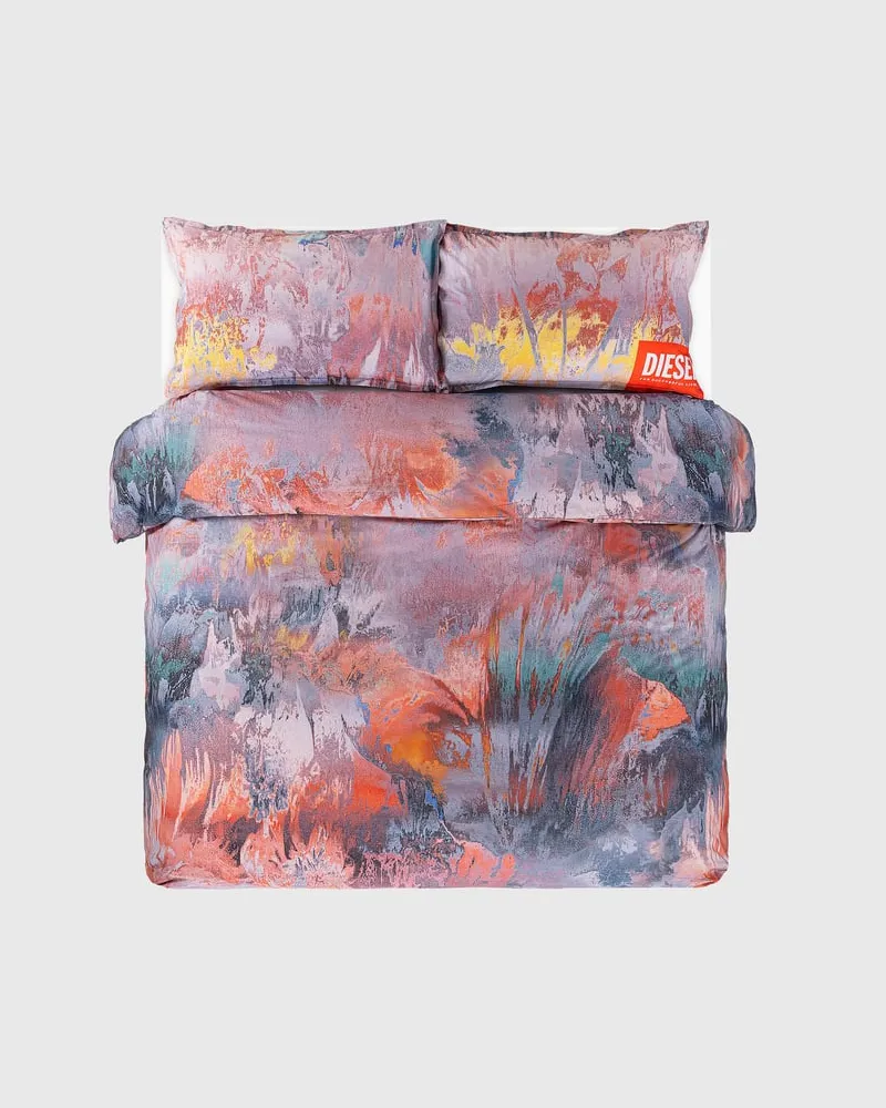 Diesel Perkal-Bettwäsche-Set für Queen-Size-Bett - Bettbezug - Unisex - Bunt 