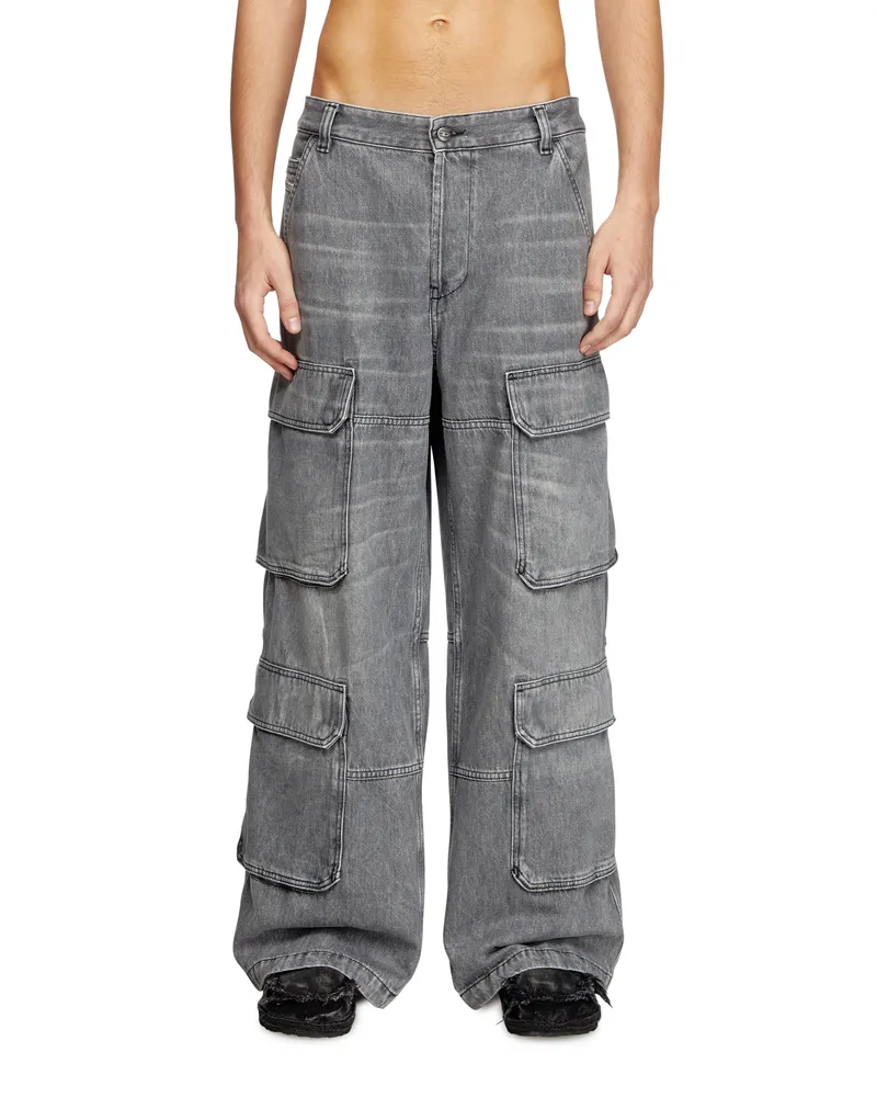 Diesel Relaxed Jeans - D-Touch - Jeans - Herren - Grau Grau