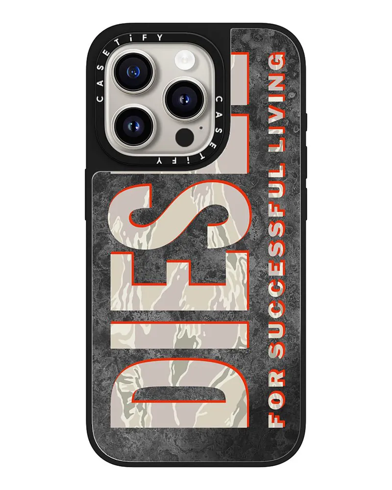 Diesel MagSafe Tarn-Hülle iPhone 15 Pro - Schutzhüllen - Unisex - Bunt Bunt