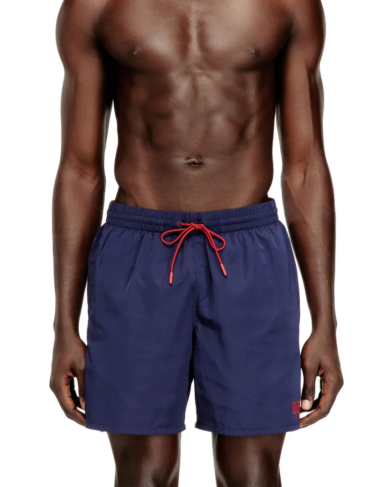 Diesel Badeshorts mit Reißverschlusstasche - Badeshorts - Herren - Blau Blau