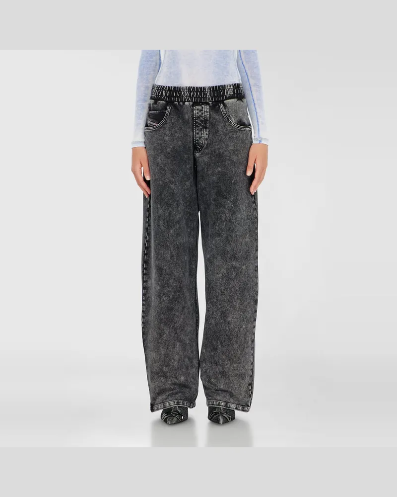 Diesel Sweatpants mit Denim-Effekt - Hosen - Damen - Grau Grau