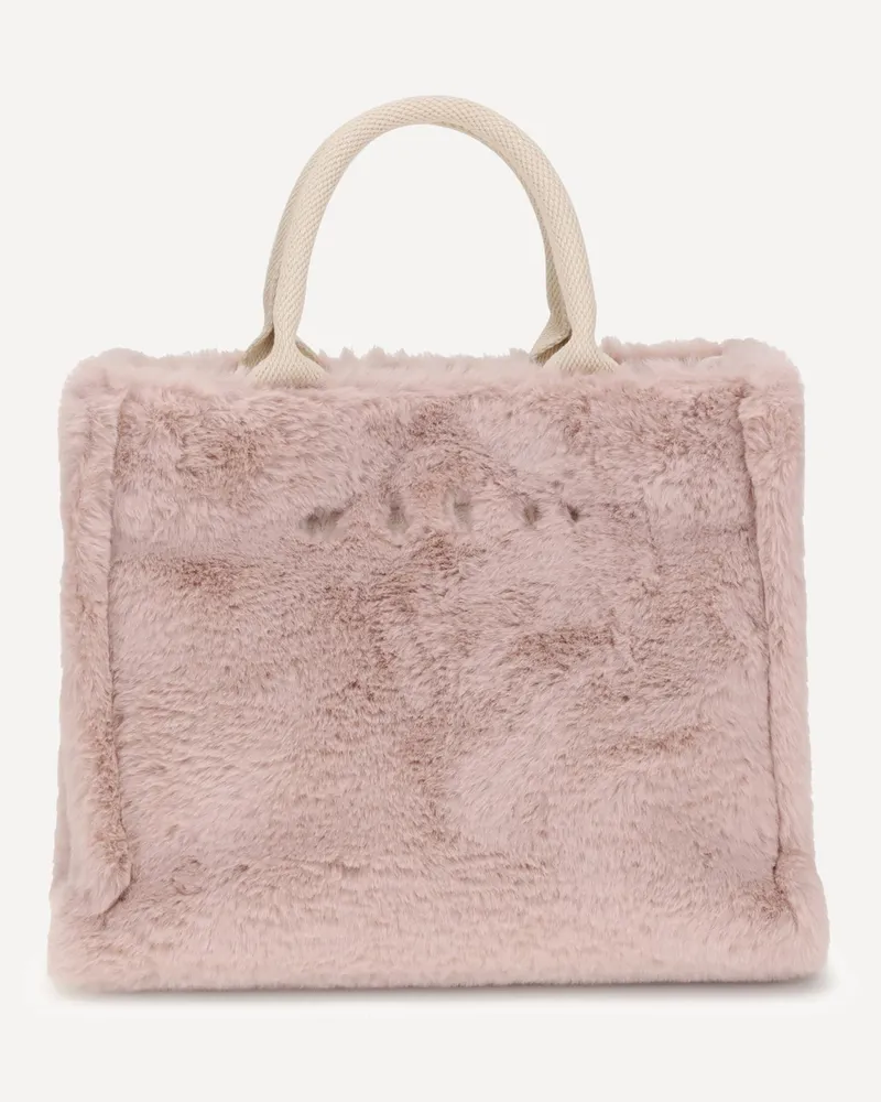Marni Small Basket Tote Bag Female Pink