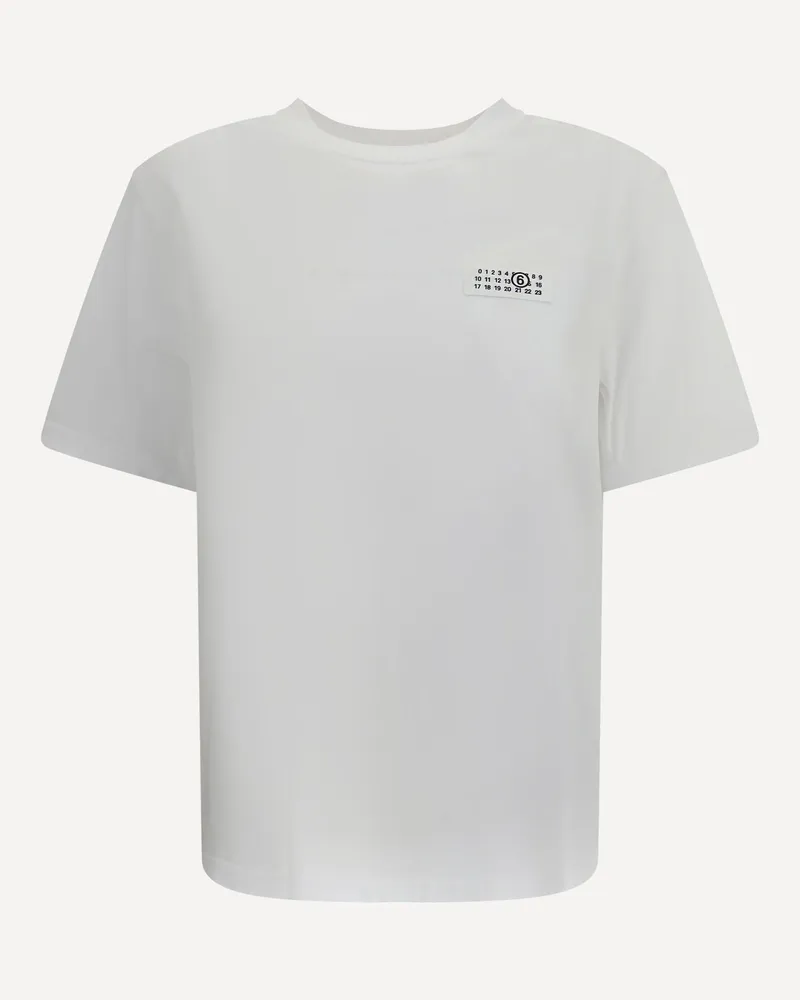 Maison Margiela Cotton T-Shirt Female White