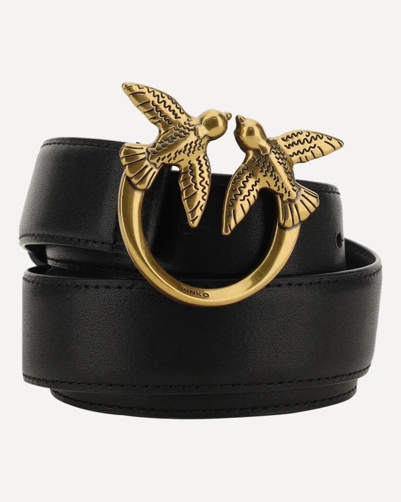 Pinko Love Berry Belt Female Black