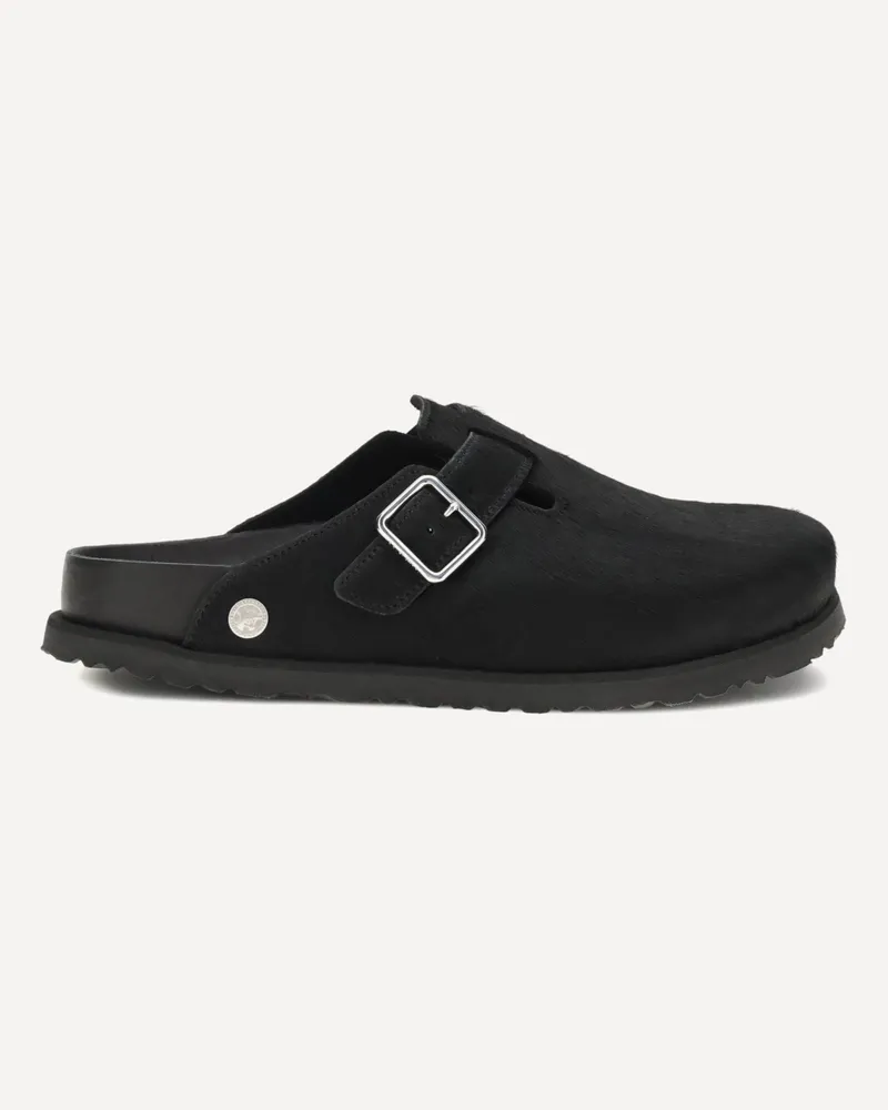 Birkenstock Pony hair Boston Mules Female Black