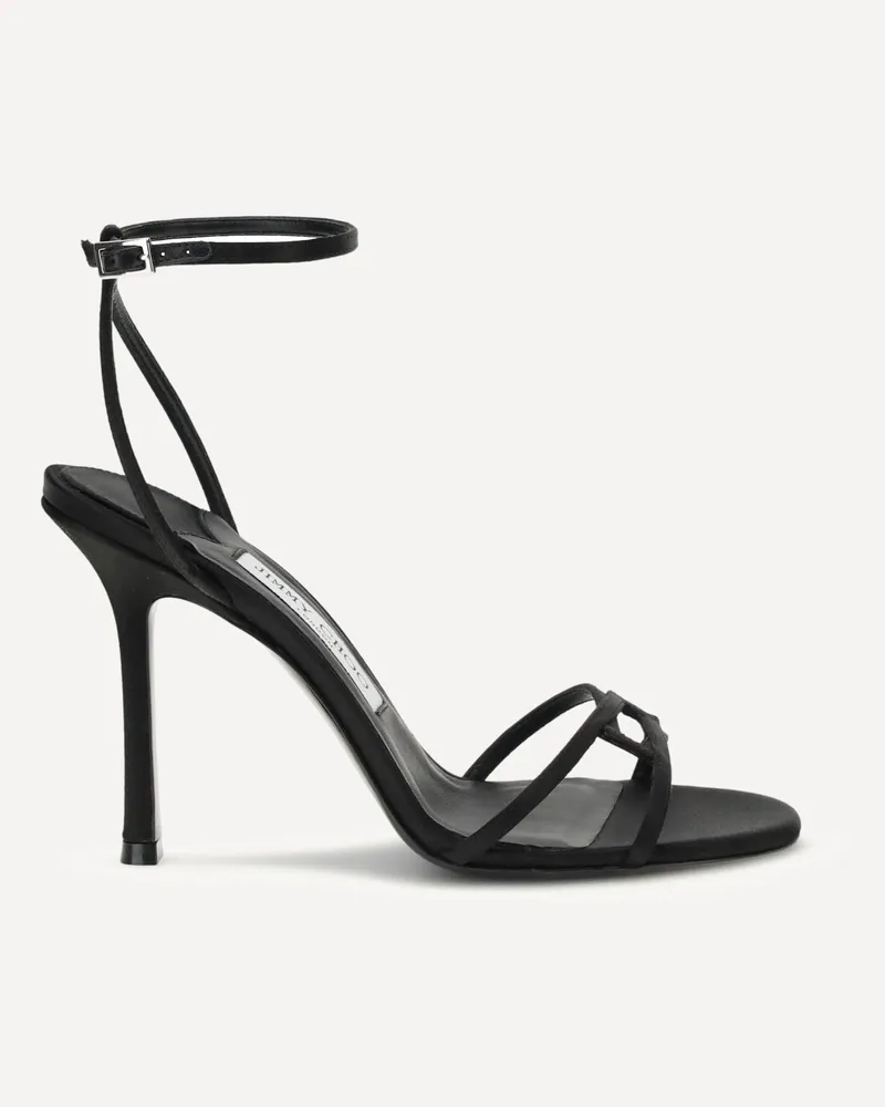 Jimmy Choo Leo 100 Sandals Female Black