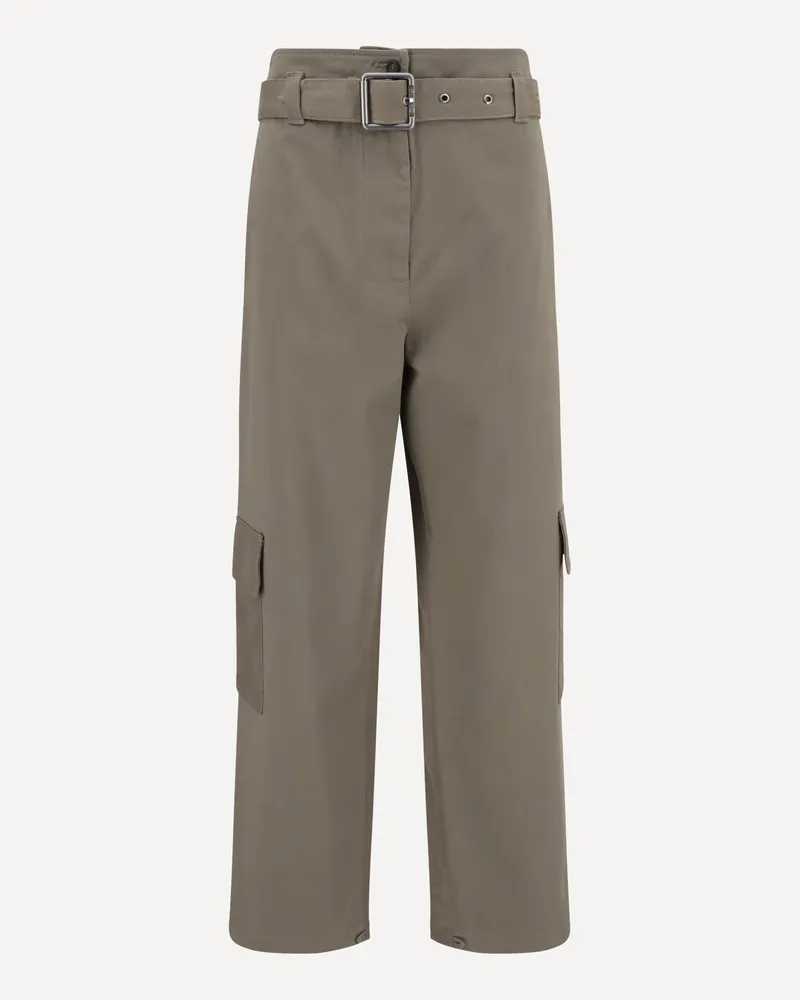 Pinko Cargo Pants Female Khaki